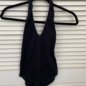 American Apparel Halter Bodysuit